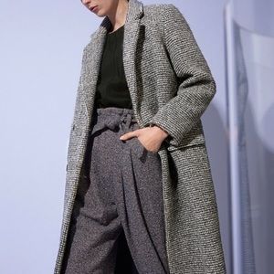 IRO Sikinos Houndstooth Long Coat